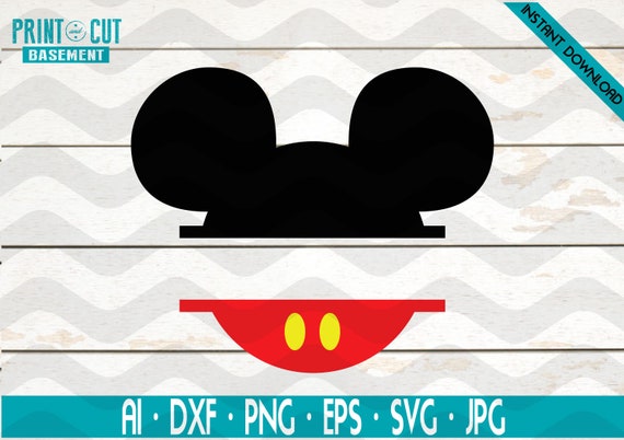 Download Free Mickey Mouse Svg Monogram Disney Mickey Mouse Clothes Svg And Etsy SVG Cut Files