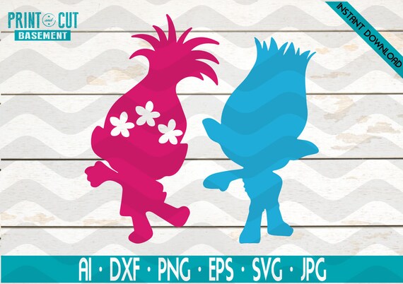 Download Trolls svg Poppy svg Branch Ssvg Cricut explore design | Etsy