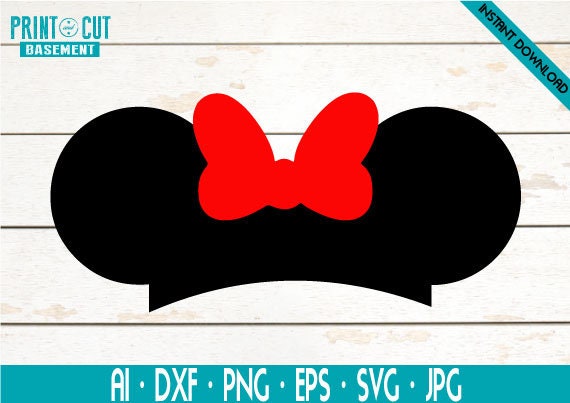 Free Free 295 Minnie Mouse Disney Ears Svg SVG PNG EPS DXF File