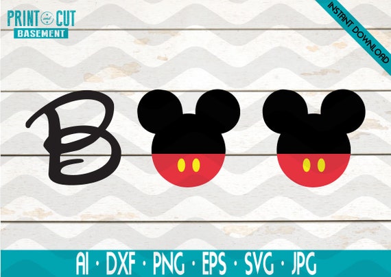 Download Free Mickey Mouse Halloween Svg Mickey Mouse Svg And Png Instant Etsy SVG Cut Files