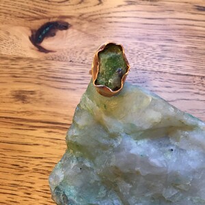 Green Tourmaline Ring