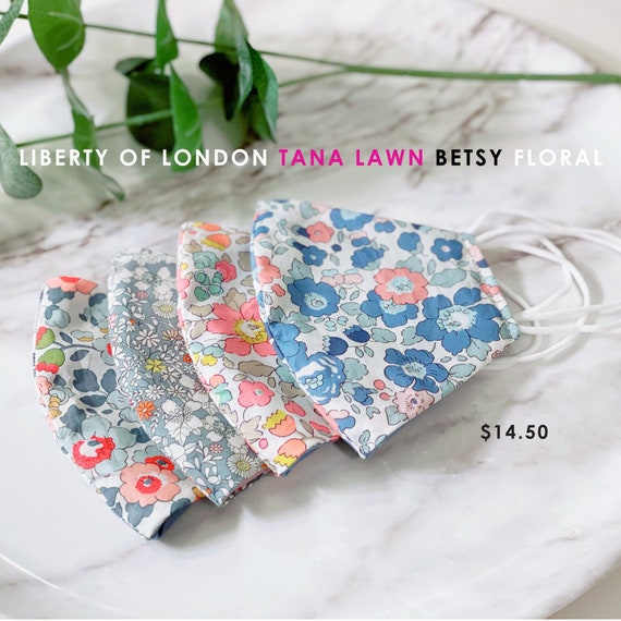 3 Layers Liberty Of London Tana Lawn Face Mask Reversible Etsy 3 Layers Liberty Of London Tana Lawn Face Mask Reversible Etsy