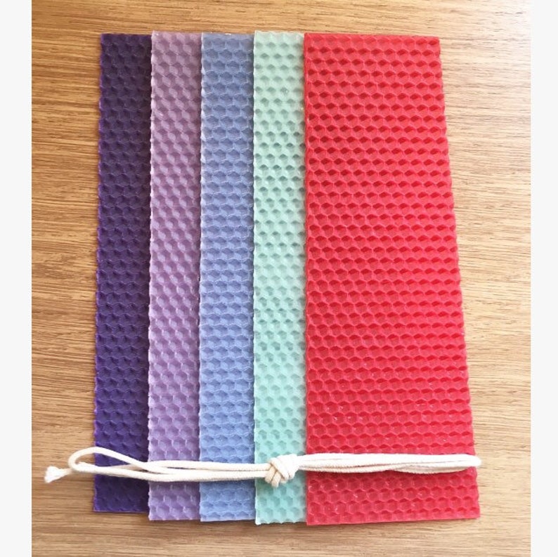Candle Making Kit Candle Wick Instruction Sheet 5 Beeswax Sheets