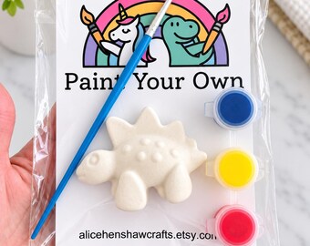 Paint your own dinosaur, children’s craft packs