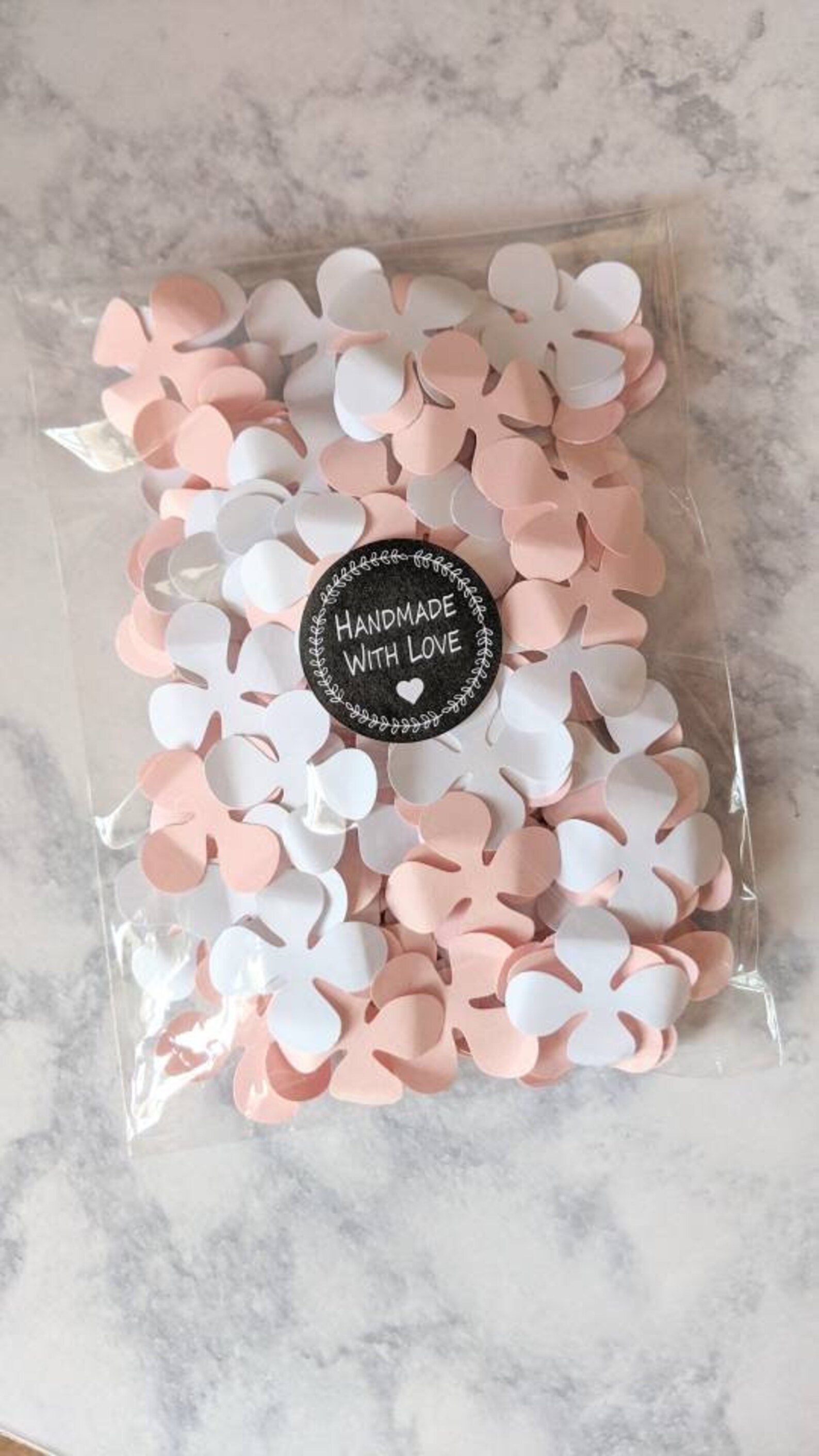 Hydrangea confetti paper hydrangea confetti wedding Etsy