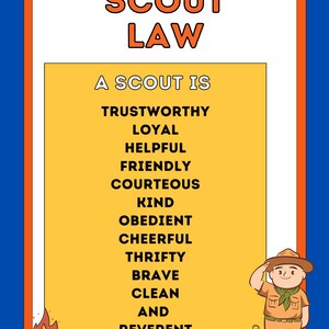 Cub Scout Printable - Etsy