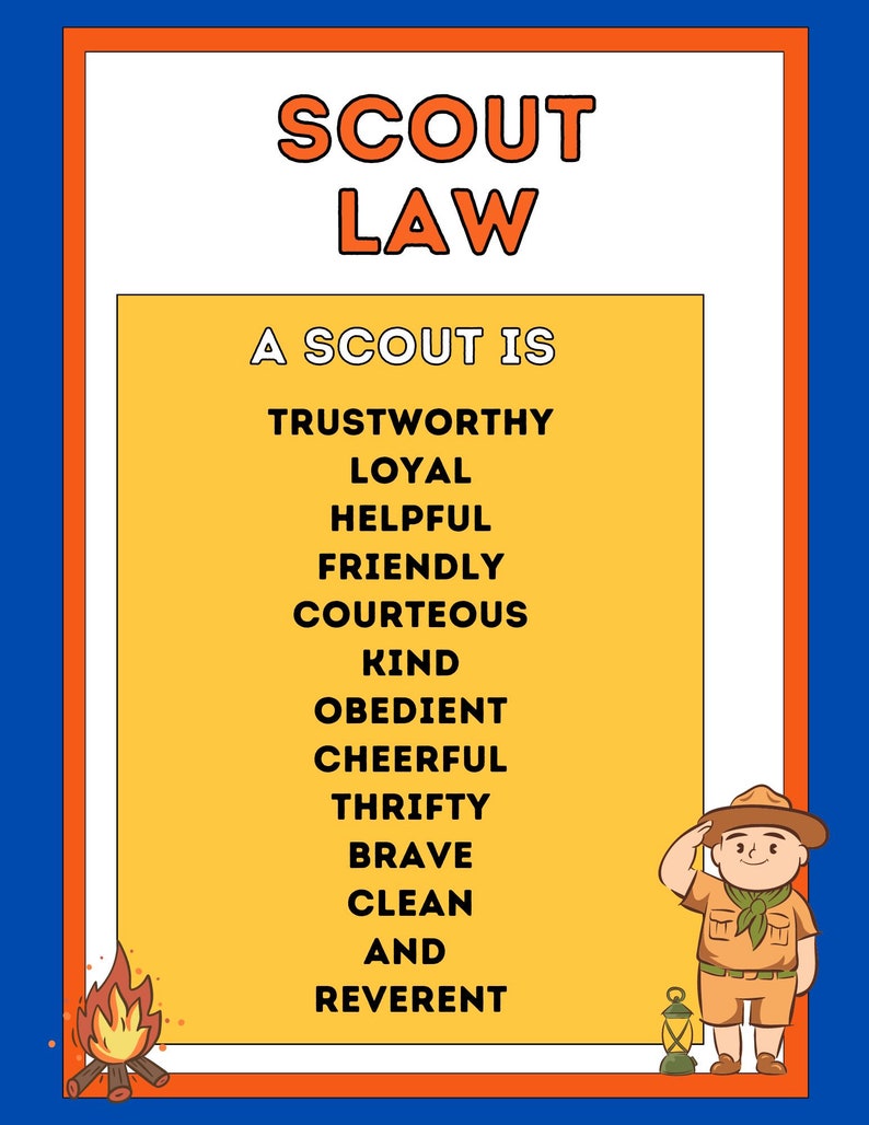 Cub Scout Printable - Etsy