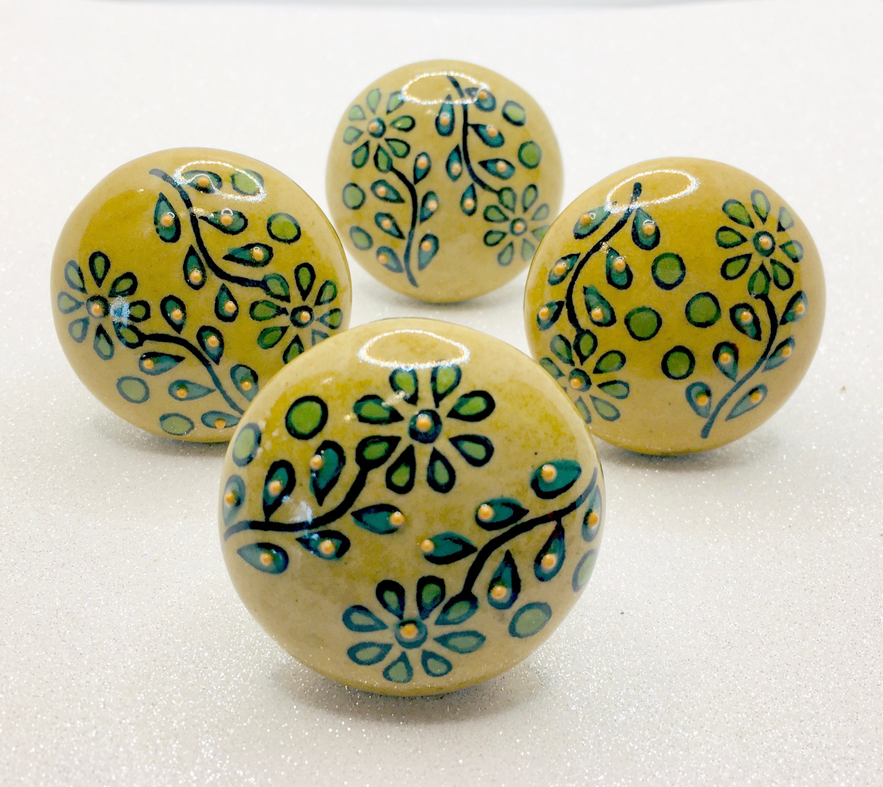 4 buttons 5 cm drawer knob handle Etsy