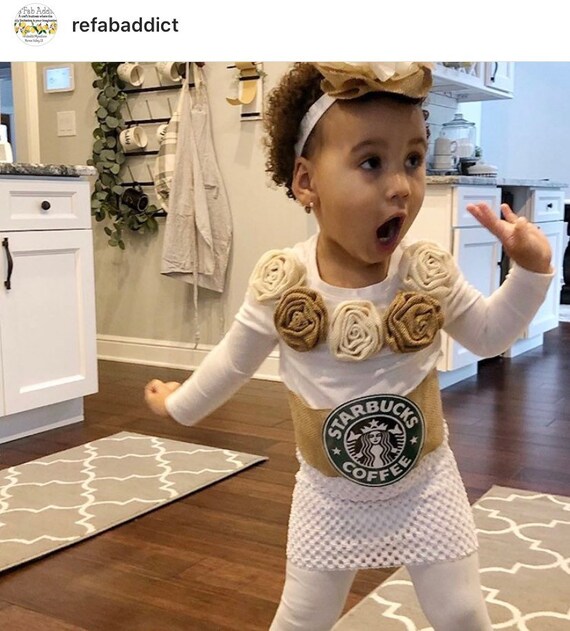 baby frappuccino costume