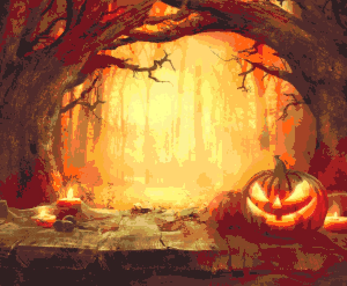 Autumn Holiday Forest Nature Halloween Fall Inspired Etsy