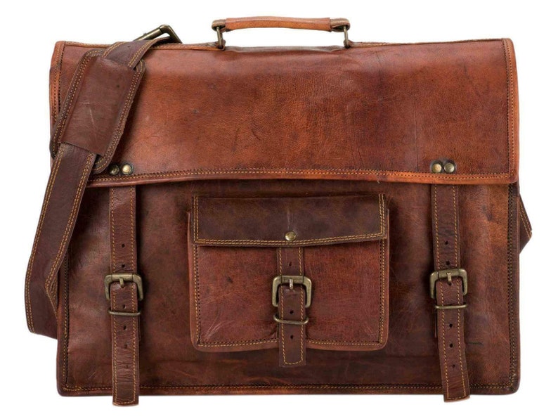 gifts for men leather bag laptop bag brown leather bag man bag mans bag Men/'s Leather Bag gifts for Dad mens leather satchel manbag