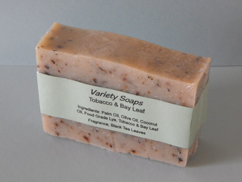 Tobacco & Bay Leaf Soap Etsy