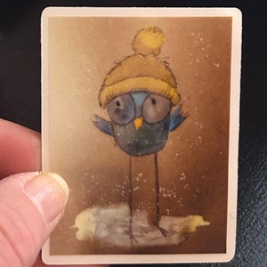 Salut oiseau d'hiver