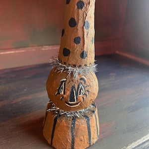 Escultura de arte popular de abóbora