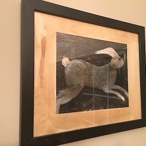 Prim Brer Kaninchen gerahmte Kunst