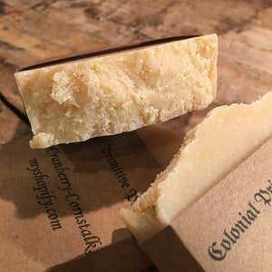 Handmade Citrus Prim Soap Bar Slice