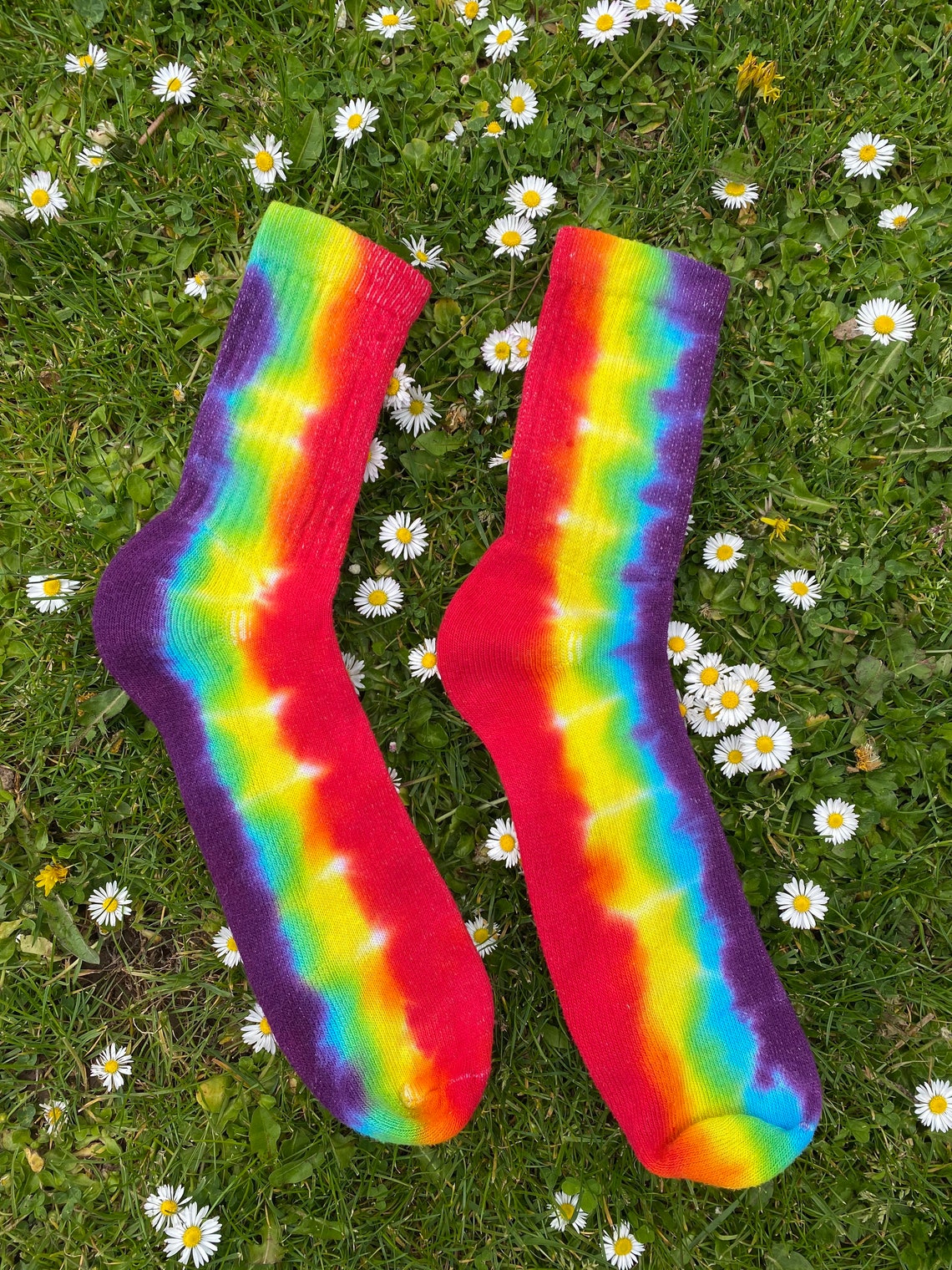 mens tie dye socks