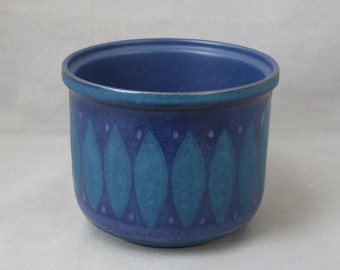 KMK Kupfermühle Viola Vintage keramische plantenpot, blauw/paars, KMK 816 Hanne