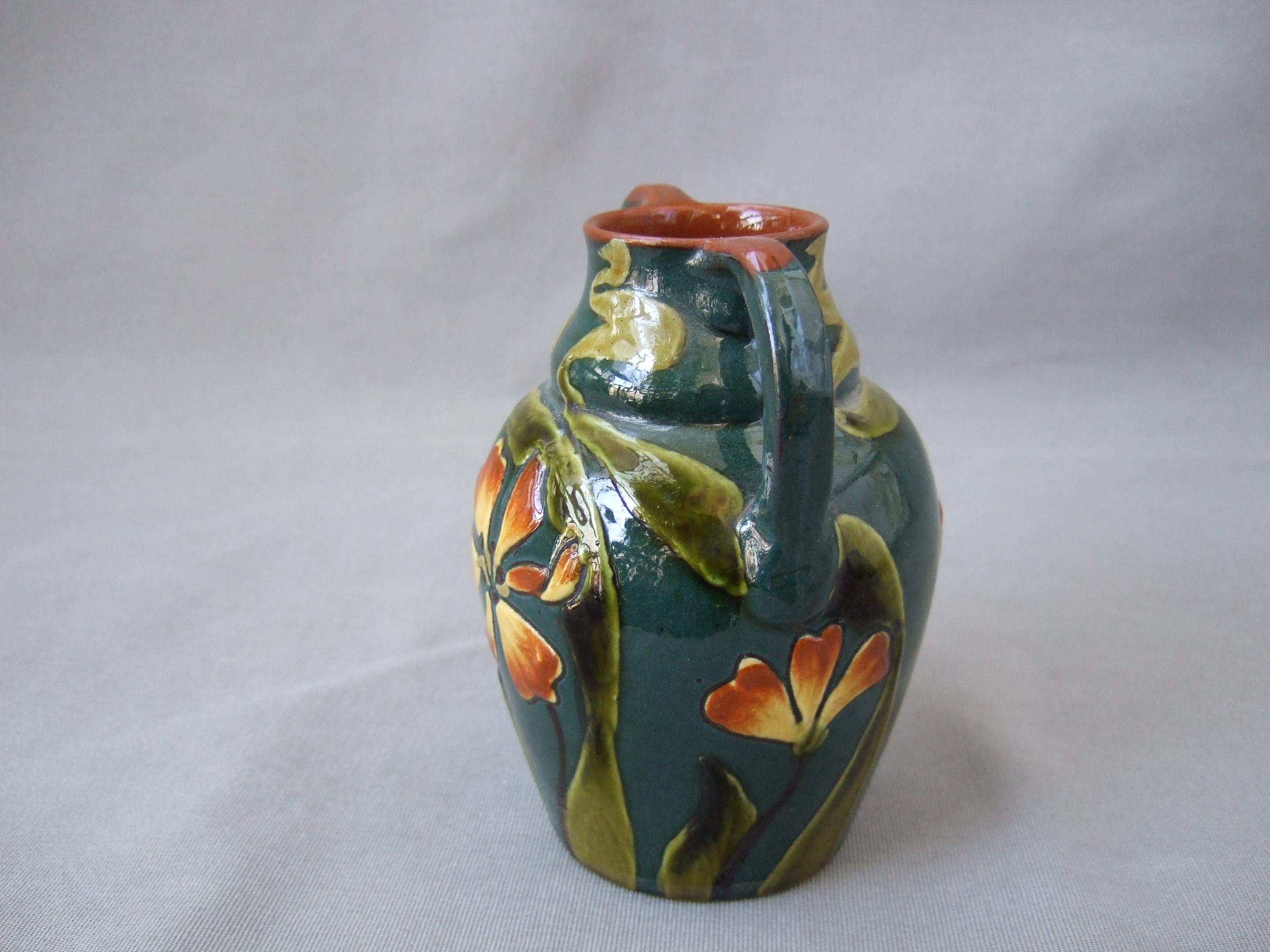 Vase PAW Art Nouveau Paul Anna Wranitzky Ceramic Antique Vintage