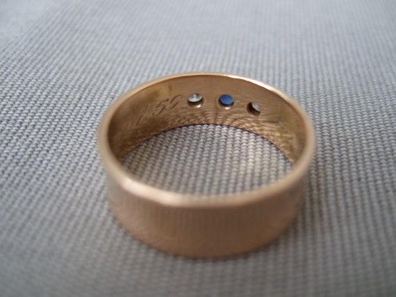 Ring Gold 585 Goldring Bandring Brillant Diamante… - image 3