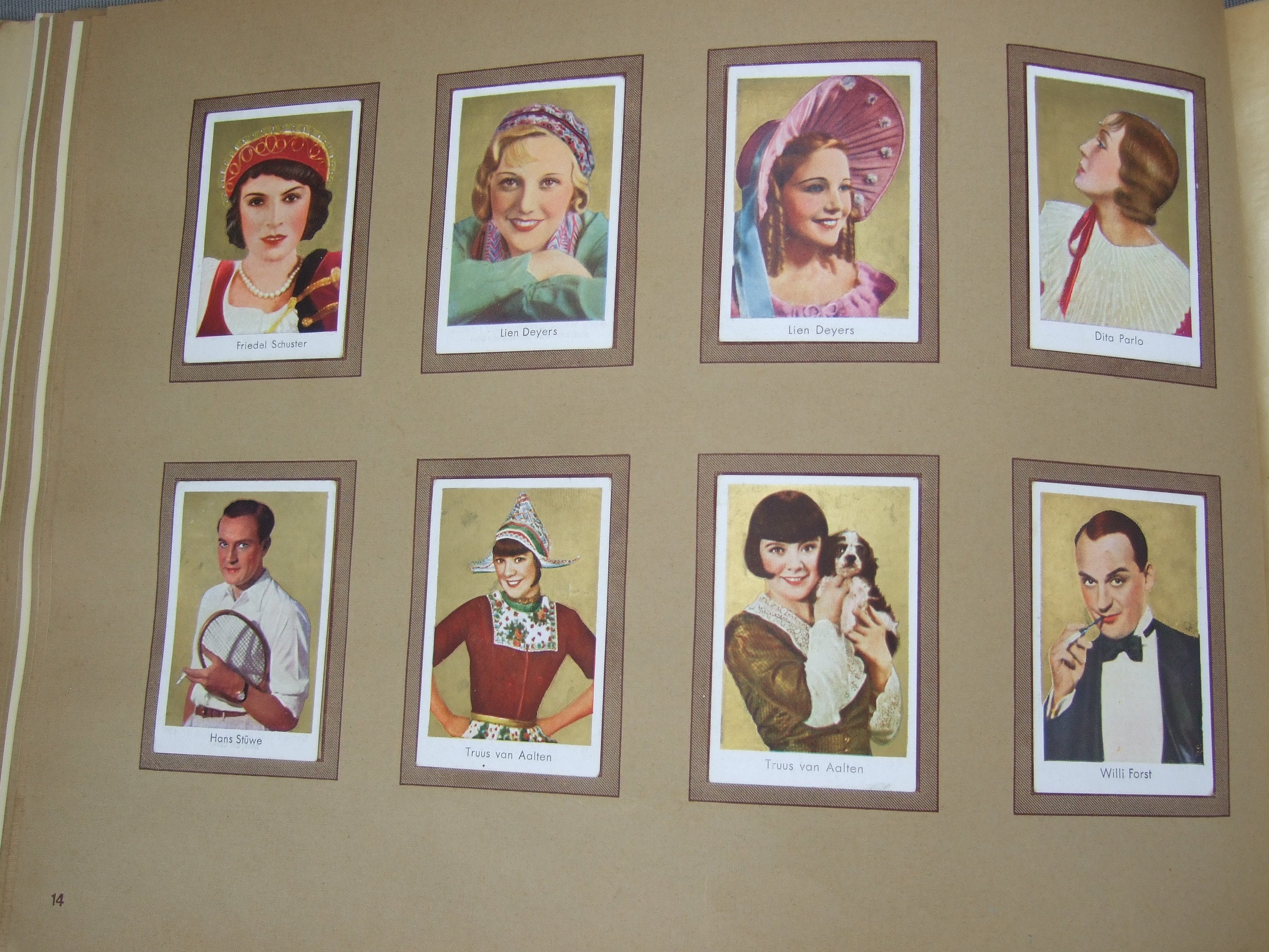 シガレット カード コレクターズ アルバム 1 ゴールド フィルム