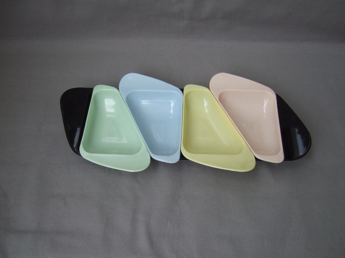 Kabarett von Schumm Pastellfarben Kunststoff rechteckig | Etsy