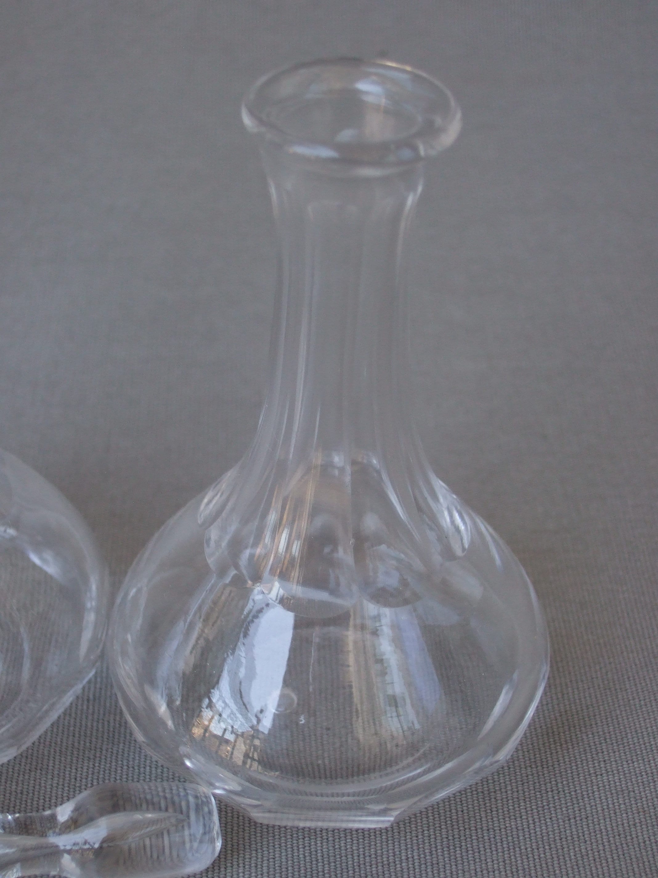 Small Carafe Glass Cut Crystal Glass Mini Carafe Glass Carafe Mid
