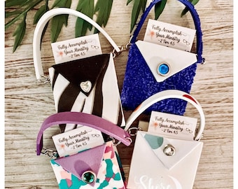 Mini Magnet Pattern Purses - Pack of 10