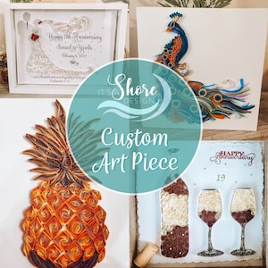 Quilling Paper Art - Custom Art Piece