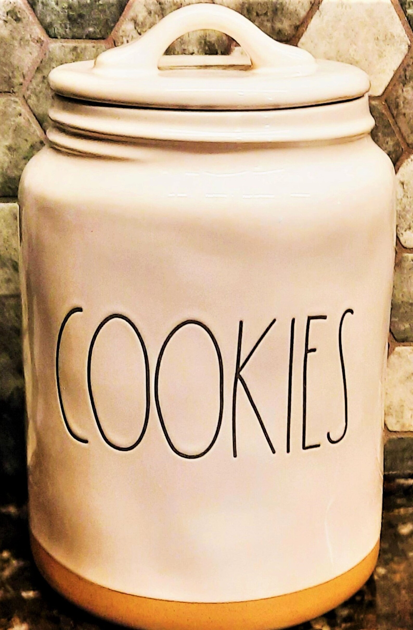 Rae Dunn COOKIE JAR with Lid/Ceramic Cookies Jar/Ceramic Etsy