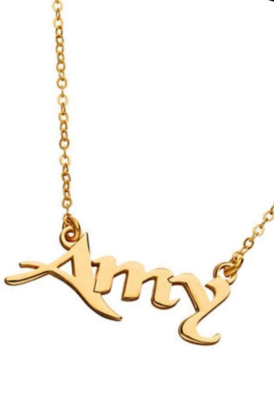 Customize Name Necklace 15 Fonts Style to Choose Customize - Etsy