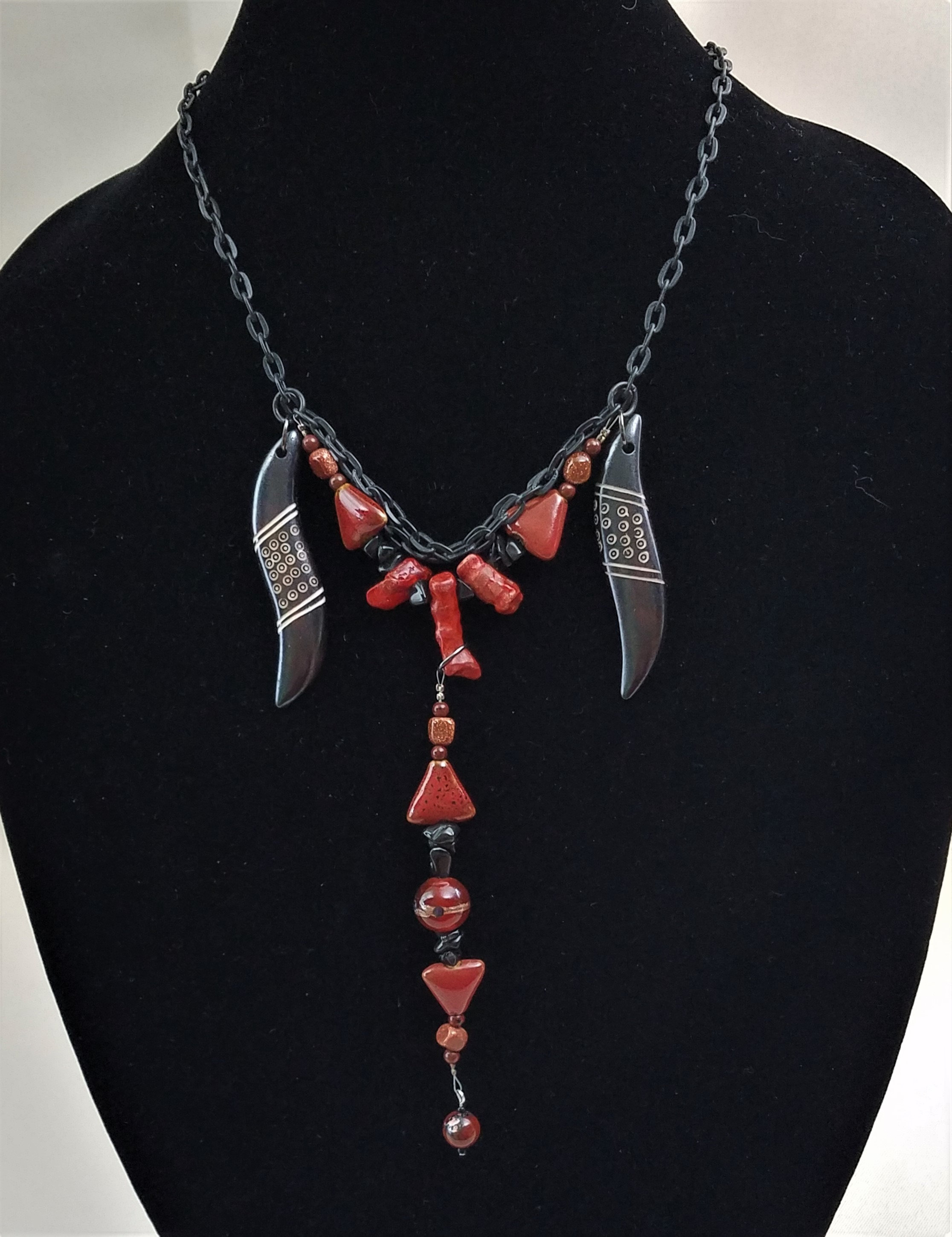 Woman Warrior Statement Necklace