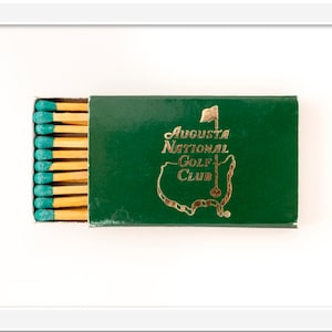 Augusta National Golf Club matchbook print. 10x12, 16x20 print only.