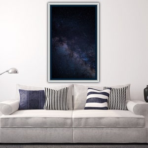 The Milky Way Shooting Star, Astrophotography, fine art photography, wall art, office art, Christmas gifts, art prints image 3