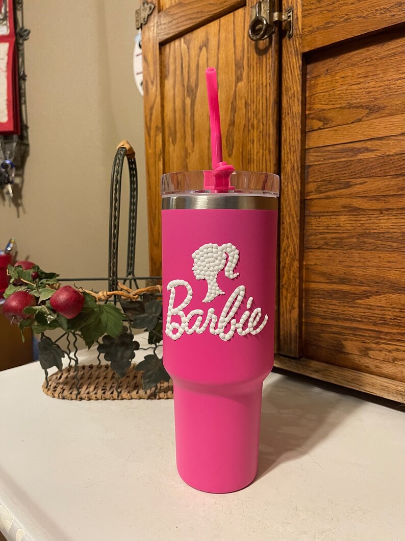 40 Oz Stanley Dupe Barbie Design - Etsy