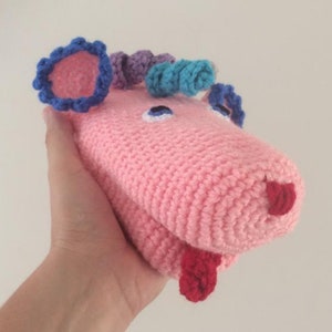 crochet puppet, Amigurumi Crochet Puppet, Amigurumi Pattern,  Amigurumi Animal, hand puppet,