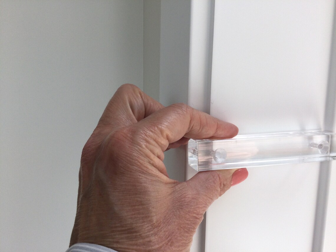 Acrylic Window Shelf Brackets Any Length up to 8 set of Etsy