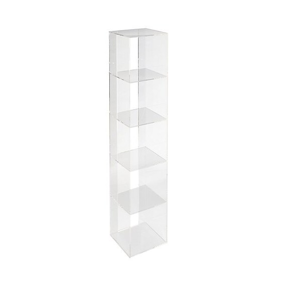 Large Clear Acrylic Bookcase - Austen