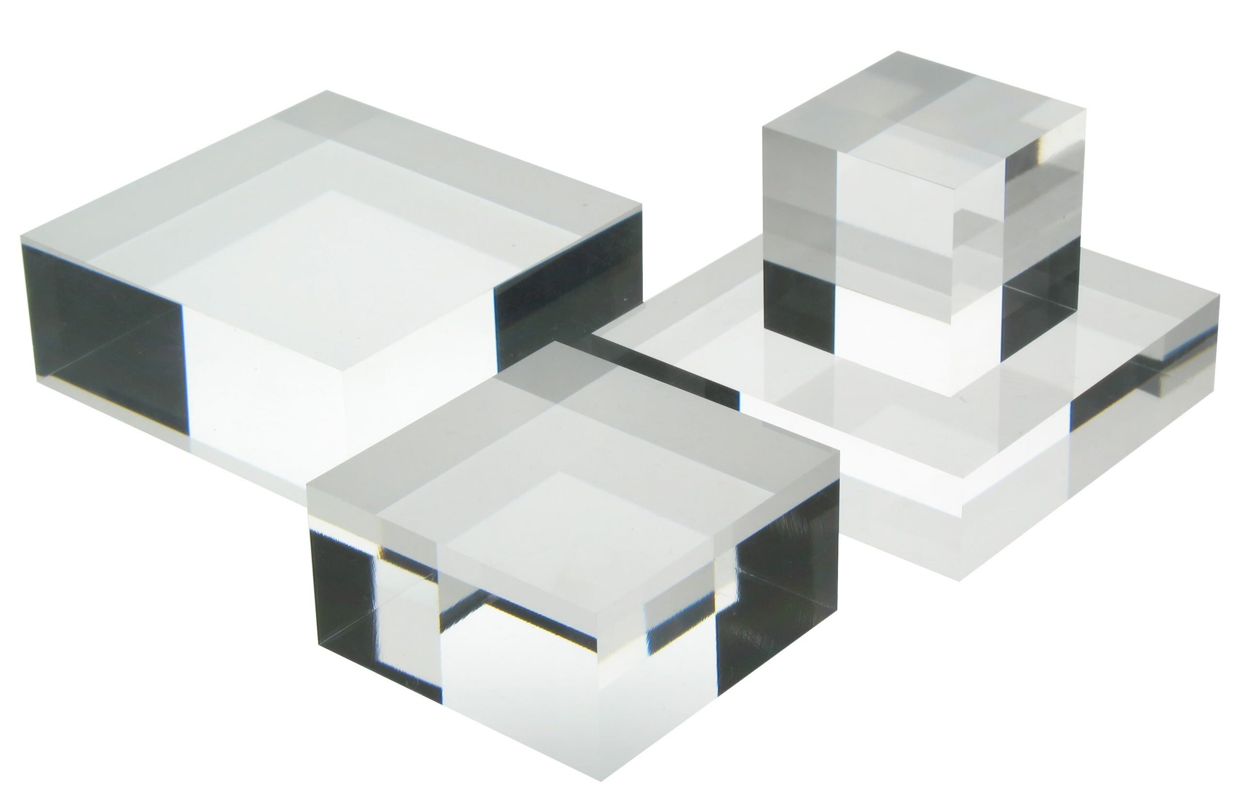 Clear Cast Acrylic Block - Acrylic Depot