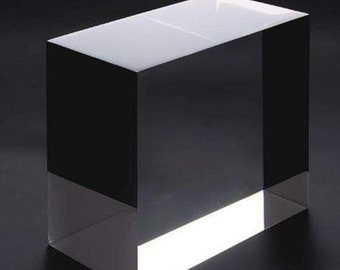 2.50" Clear Acrylic/Lucite/Plexiglass Blocks, Bases and Risers 40% OFF