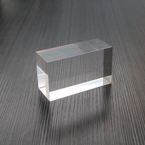 Solid Acrylic Blocks - 4 x 4 x 12