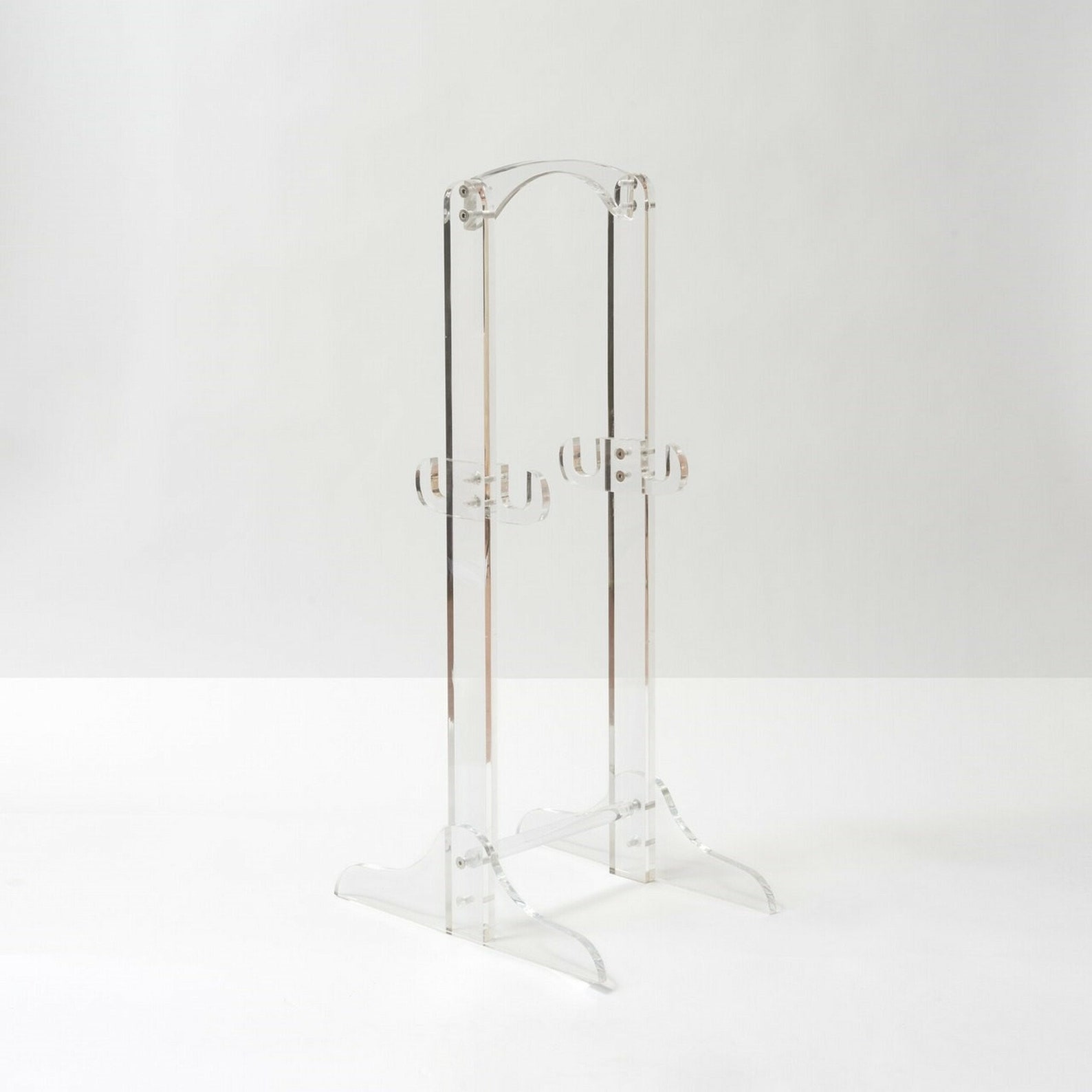 Clear acrylic TV tray table stand for two/four Etsy