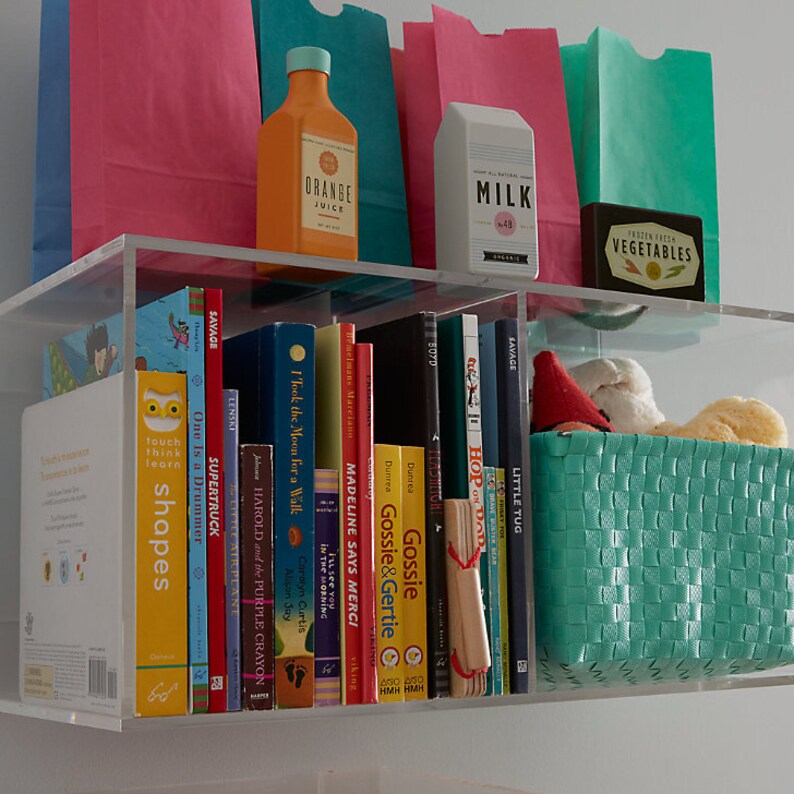 Acrylic Display Bin Clear Acrylic Etsy