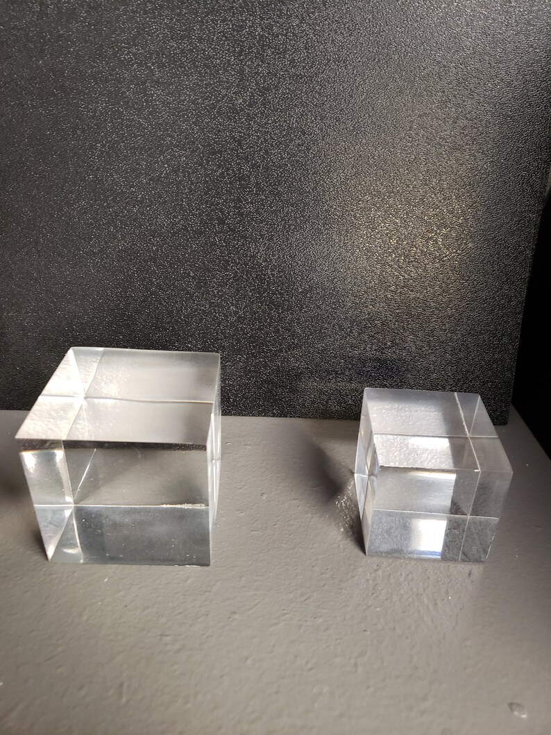 Acrylic Cubes Solid 1.25 10 Pack Etsy