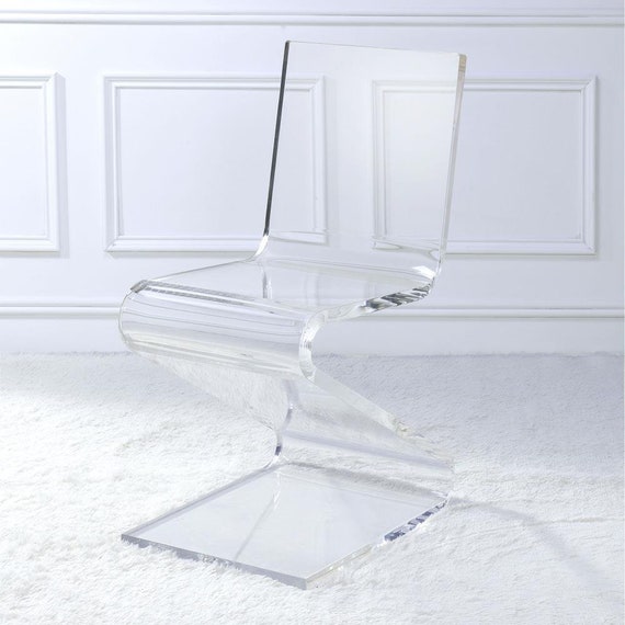 Clear Acrylic Tray Tables in Sets of Two or Four With or Without a