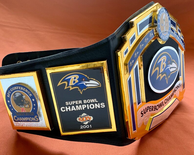 Baltimore Ravens Championship Belt Etsy