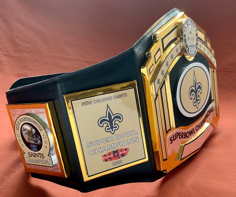 New Orleans Saints Championship Belt  Etsy
