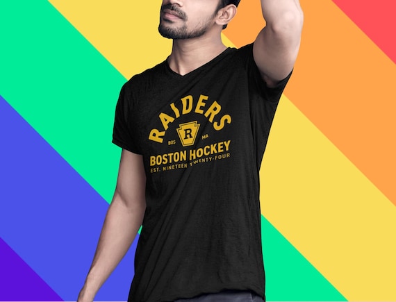 Boston Raiders Hockey T Shirt | Ilya Rozanov Replica | Heated Rivalry Shirt | Hockey Romance BookTok Gift | Unisex Cotton Tee