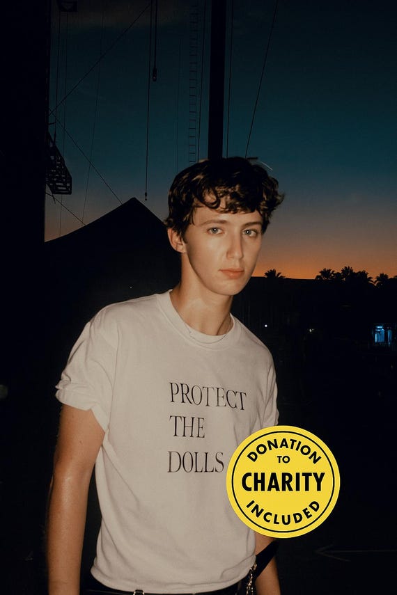 Protect the Dolls T-Shirt – LGBTQ+ Statement Tee – Donation to Switchboard Charity with Every Sale – Pride Shirt – Trans Ally Gift - Unisex