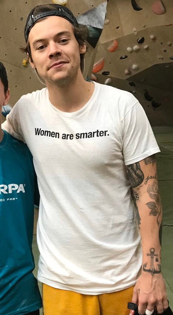 Smarter Harry Inspired Feminist Slogan 